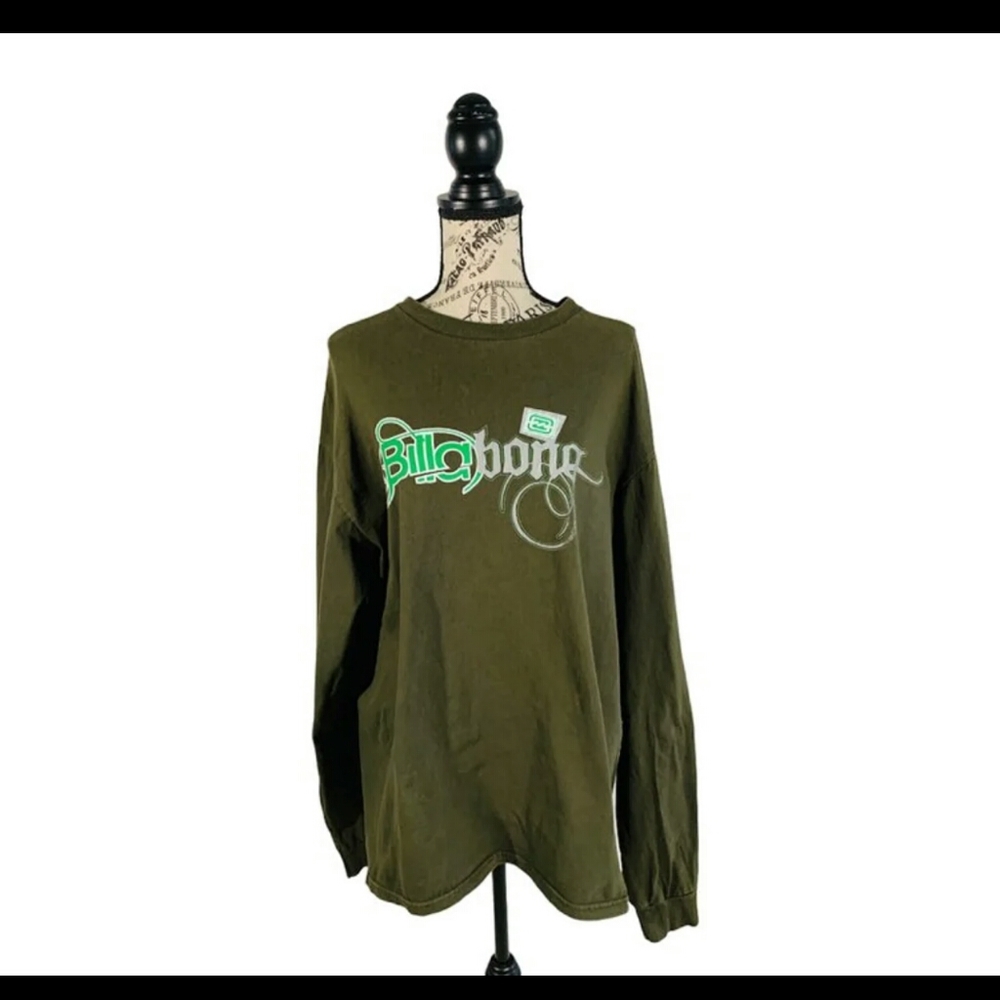 Billabong men's extra large green shirt